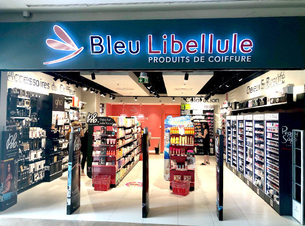 Bleu Libellule Aubagne, Magasins